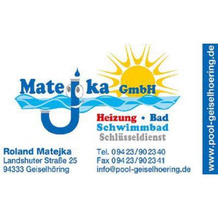 Logo de Matejka GmbH - Schwimmbadbau