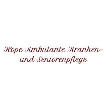 Logotyp från Hope Ambulante Kranken- und Seniorenpflege