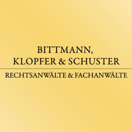Logo from Rechtsanwälte und Fachanwälte - Bittmann, Klopfer & Schuster