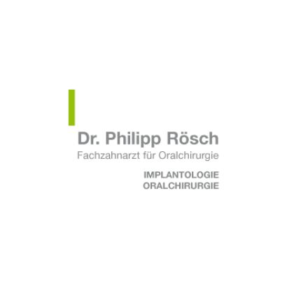 Logótipo de Dr. Philipp Rösch Fachzahnarzt für Oralchirurgie