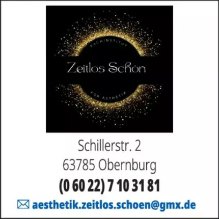 Logo fra Zeitlos Schön - Fachinstitut für Ästhetik