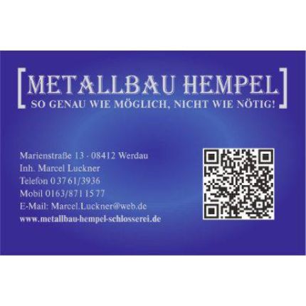 Logo von Metallbau Hempel