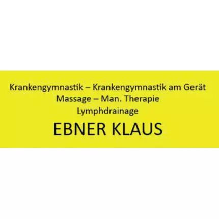 Λογότυπο από Ebner Klaus Physiotherapie