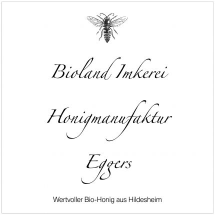 Logotyp från Bioland Imkerei Honigmanufaktur Eggers