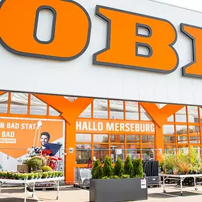 OBI Markt-Eingang Merseburg