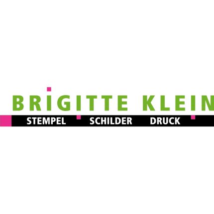 Logótipo de Stempel-Schilder-Druck Brigitte Klein
