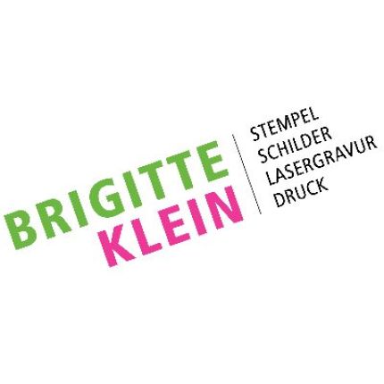 Logotipo de BRIGITTE KLEIN  Stempel. Schilder. Lasergravur. Druck