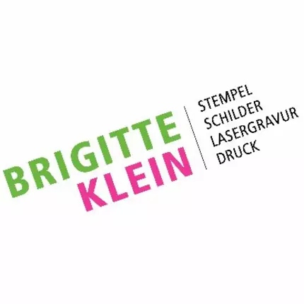 Λογότυπο από BRIGITTE KLEIN  Stempel. Schilder. Lasergravur. Druck