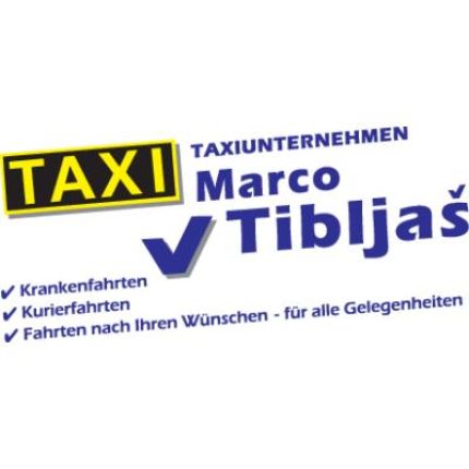 Logotyp från Taxiunternehmen Marco Tibljas