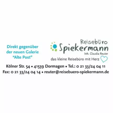 Logo from Claudia Reuter Reisebüro Spiekermann