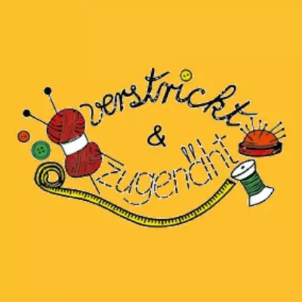 Logo de verstrickt & zugenäht