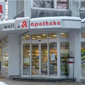 Aussenansicht der Wall-Apotheke