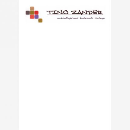 Logo van Tino Zander Landschaftsgärtnerei- Bautenschutz - Montagen