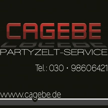 Logotyp från CAGEBE Partyzelt-Service