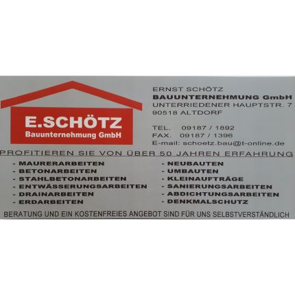 Logótipo de Ernst Schötz Bauunternehmung GmbH