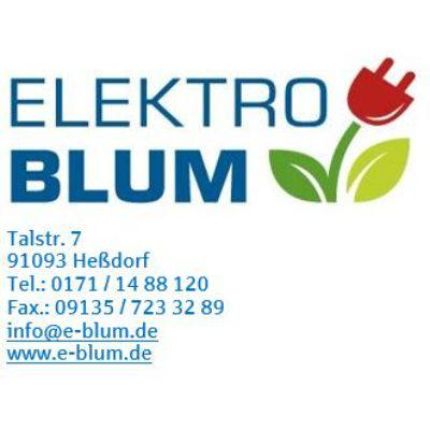Logo van Elektro Blum