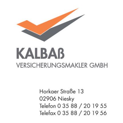 Logo van Kalbaß Versicherungsmakler GmbH