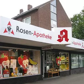 Aussenansicht der Rosen-Apotheke