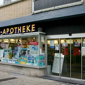 Aussenansicht der Sonnen-Apotheke