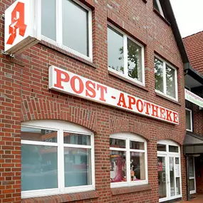 Aussenansicht der Post-Apotheke