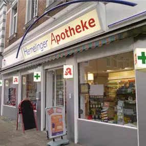 Aussenansicht der Hemelinger Apotheke