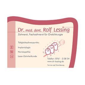 Bild von Dr. med. dent. Rolf Lessing, Zahnarzt und Fachzahnarzt für Oralchirurgie