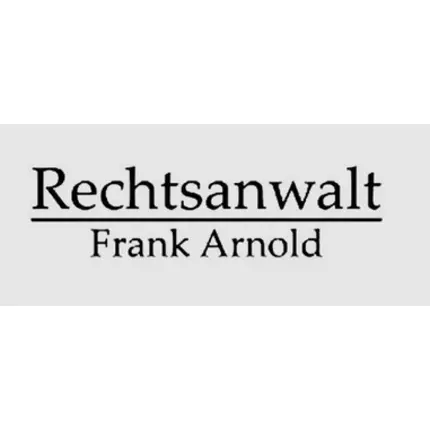 Logo van Frank Arnold Rechtsanwalt