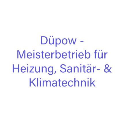 Logotipo de Düpow - Meisterbetrieb für Heizung, Sanitär- & Klimatechnik
