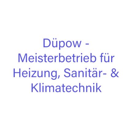 Logotyp från Düpow - Meisterbetrieb für Heizung, Sanitär- & Klimatechnik