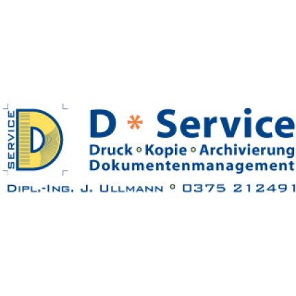 Logo de D-Service Druck-Kopie-Archivierung