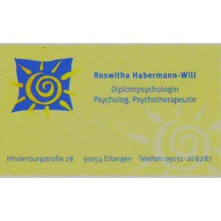 Λογότυπο από Roswitha Habermann-Will Psychologische Psychotherapeutin Dipl.-Psych. Univ.