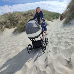 Bild von Babymar - Feder Kinderwagen