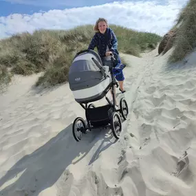 Bild von Babymar - Feder Kinderwagen