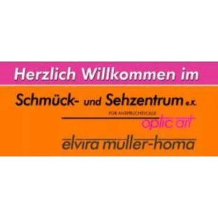 Logótipo de optic art Elvira Müller-Homa Schmück- und Sehzentrum e.K.