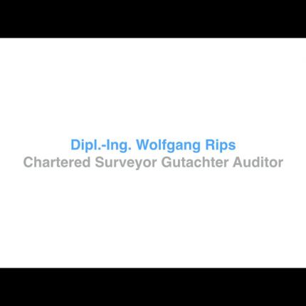 Logo von Wolfgang Rips, Immobiliengutachter, Chartered Surveyor