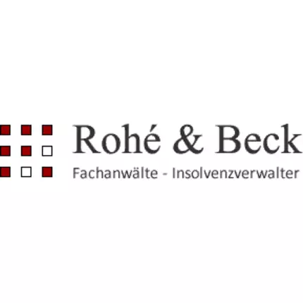 Logo van Rohé & Beck Rechtsanwälte - Insolvenzverwalter