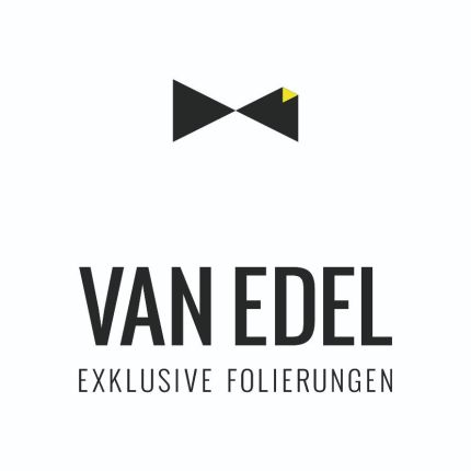 Logotipo de Van Edel - Beschriftung - Möbelfolie -  Autofolie - Textildruck