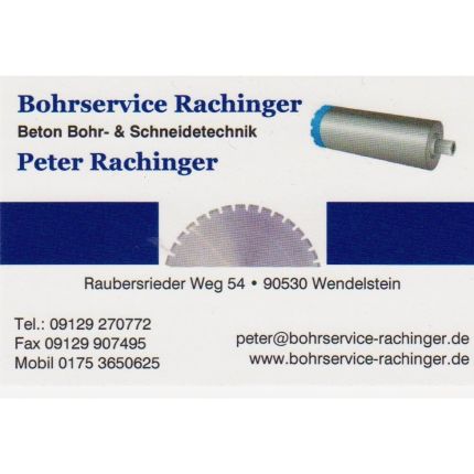 Logo from Bohrservice Rachinger