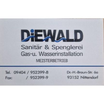 Logotyp från Diewald Josef Sanitärinstallationen