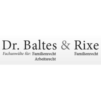 Logo from Dr. Joachim Baltes u. Georg Rixe Rechtsanwälte für Arbeits- und Familienrecht
