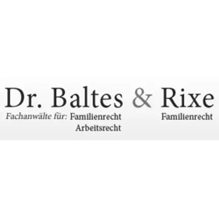 Logo od Dr. Joachim Baltes u. Georg Rixe Rechtsanwälte für Arbeits- und Familienrecht