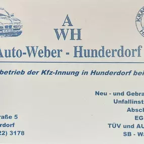 Bild von Auto Weber, Autohaus u. Kfz-Werkstatt