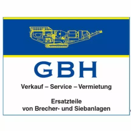 Logótipo de GBH - Glashütter Baumaschinen Handel und Vermietung