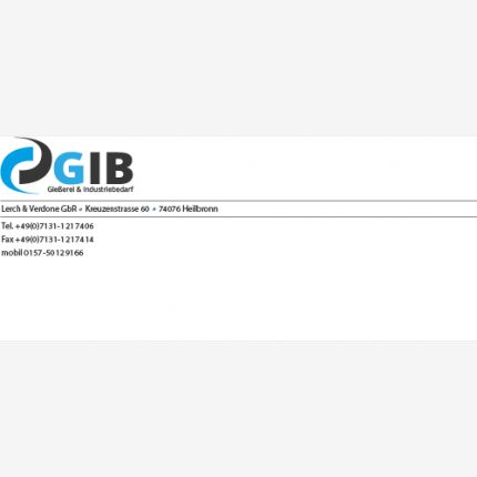 Logotyp från GIB - Metallbau