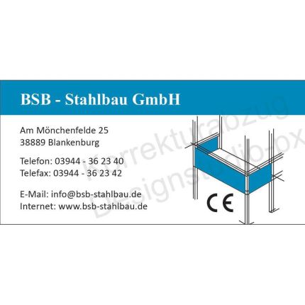 Logo de BSB Stahlbau GmbH