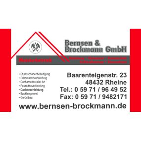 Bild von Bernsen & Brockmann GmbH Dackdeckerei, Zimmerei, Dämmtechnik, Photovoltaik