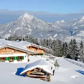 Weltcup-Hütte, direkt im Skigebiet Gunzesried-Ofterschwang.