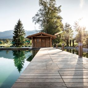 Natur-Spa des Sonnenalp Resort