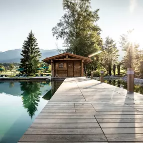 Natur-Spa des Sonnenalp Resort