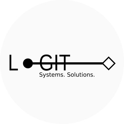 Logo van LOGIT Systems. Solutions.
